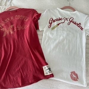 Johnson Motors t shirts women medium